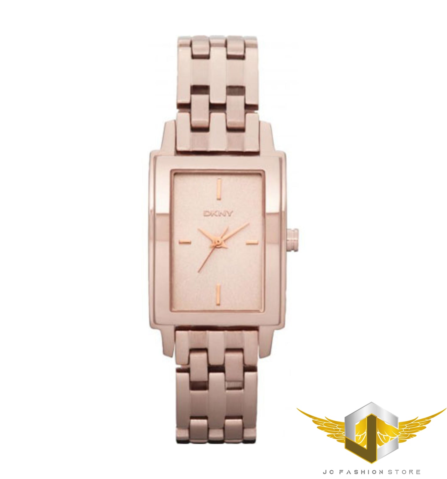 DKNY LADIE'S COLLECTION ROSE GOLD LUXURY DRESS STYLE WATCH NY8493