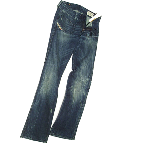 DIESEL LADIE'S HUSH DS 8SV VINTAGE POCKET DETAIL JEANS 24X30