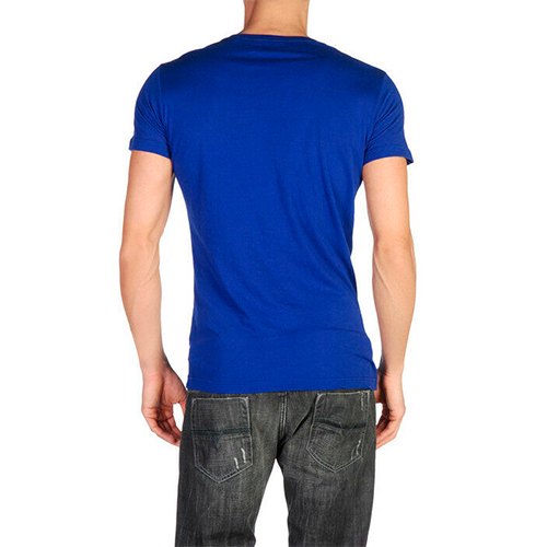 Diesel Men's Blue T-LUCK-RS T-SHIRT 00CE6M