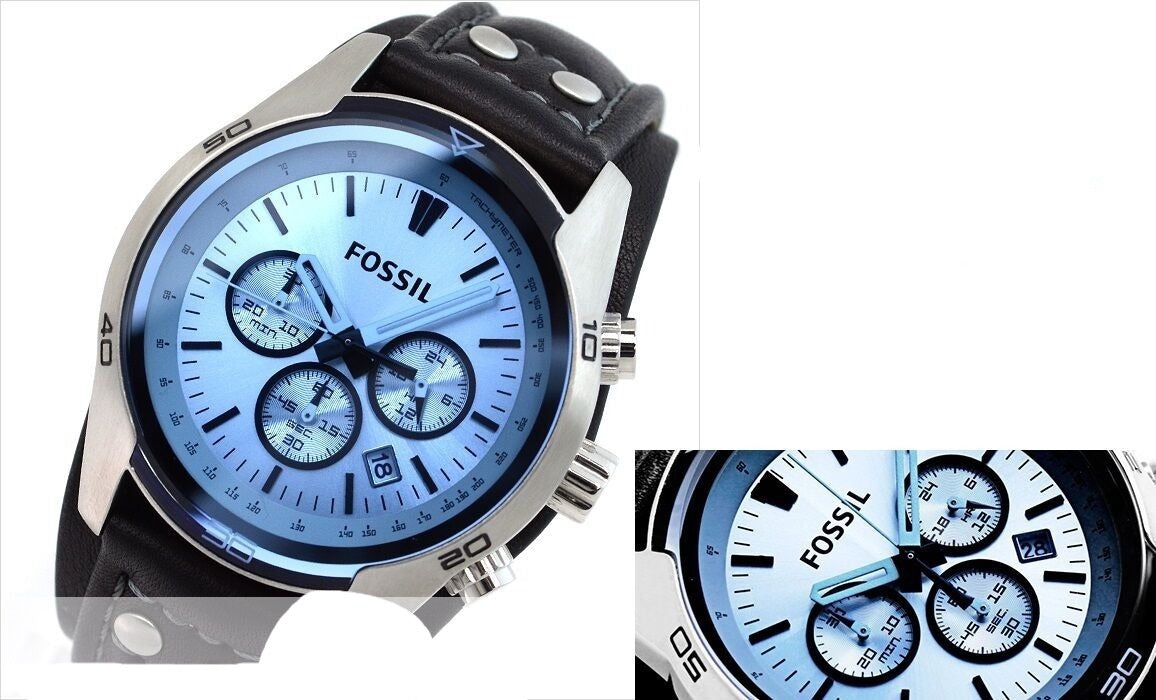 FOSSIL MEN'S CHRONOGRAPH BLUE WATCH CH2564