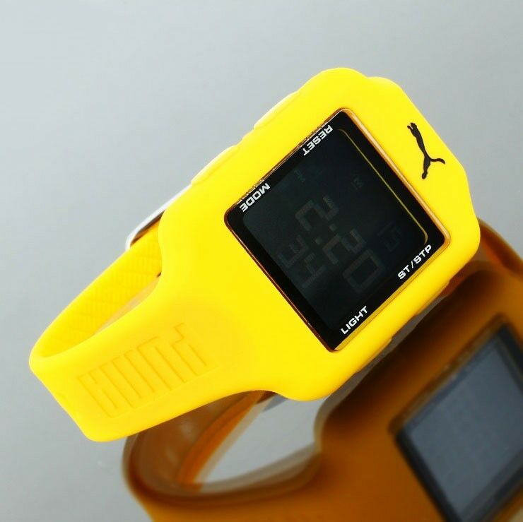 PUMA MEN'S L.E.D.COLLECTION EDITION YELLOW WATCH PU910792003