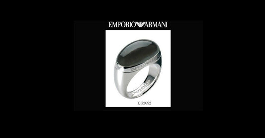 EMPORIO ARMANI LADIE'S STERLING 925 RING EG2652 Sz.6