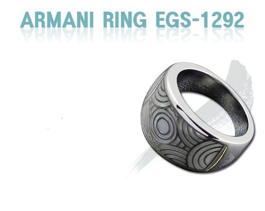 EMPORIO ARMANI WOMEN'S RING COLLECTION EGS1292 Sz. 5