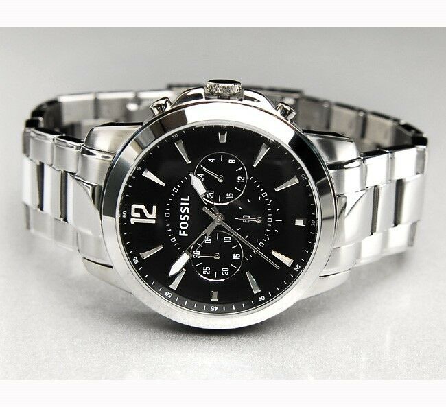 FOSSIL MEN'S LUXURY ROMAN COLLECTION CHRONOGRAPH WATCH FS4532
