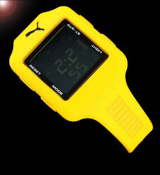 PUMA MEN'S L.E.D.COLLECTION EDITION YELLOW WATCH PU910792003