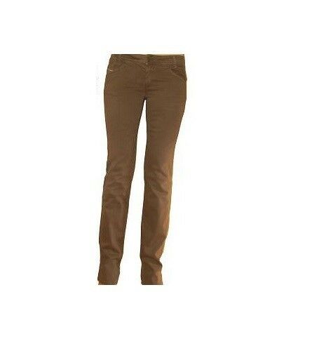 Diesel Newz Pants Beige Wash Stretch Twill Jeans  sz.27