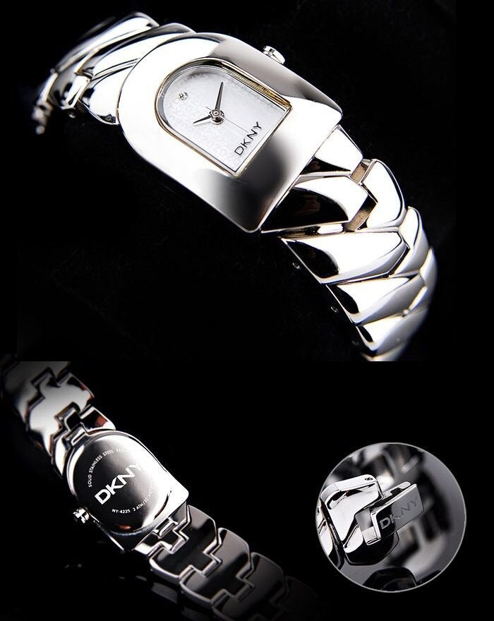 DKNY LADIE'S SILVER  LUXURY COLLECTION SEXY WATCH NY4225