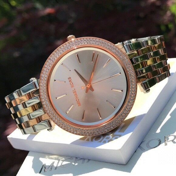 MICHAEL KORS LADIE'S CRYSTALS COLLECTION  WATCH MK3203