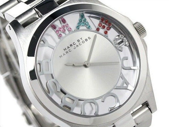 MARC BY JACOBS WOMEN'S X-RAY RAINBOW CRYSTALS WATCH MBM3262