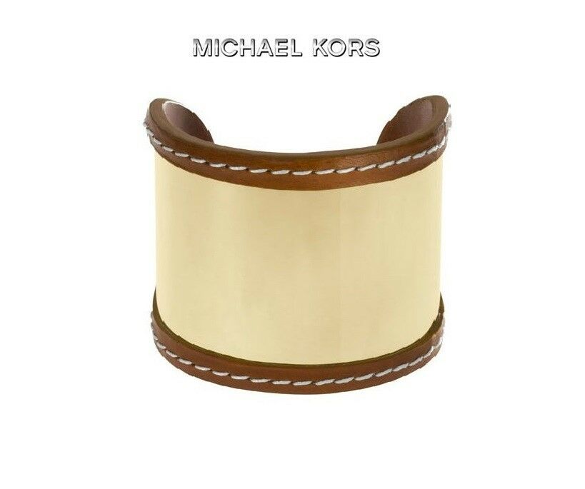 MICHAEL KORS  Cuff Bracelet Gold/Brown MKJ2063