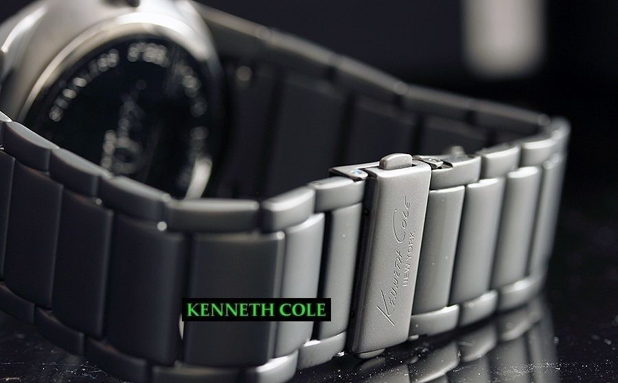 KENNETH COLE MEN'S GUNMETAL LUXURY EDITION WATCH KC9189