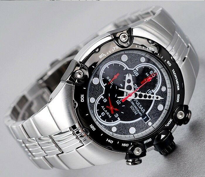 Pulsar tachymeter watch best sale