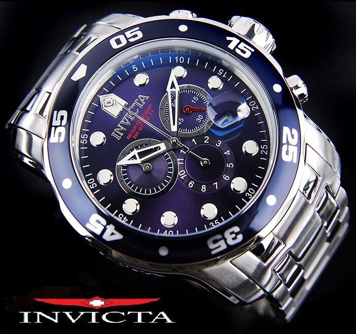 NWT $595 INVICTA MEN'S PRO DRIVER COLLECTION CHRONOGRAPH WATCH 0070