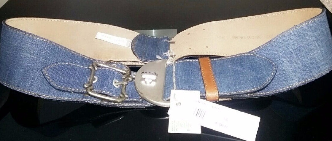 NWT $230 DIESEL LADE'S TWINIY HIGH WAIST  BELT Sz. M/L