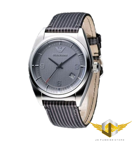 EMPORIO ARMANI MEN'S GREY DRESS STYLE CLASSIC WATCH AR0366