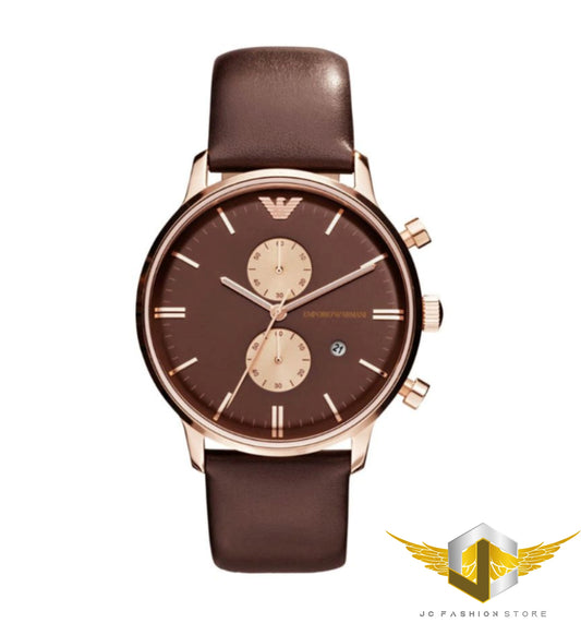 EMPORIO ARMANI MEN'S CHRONOGRAPH BROWN EDITION WATCH AR0387