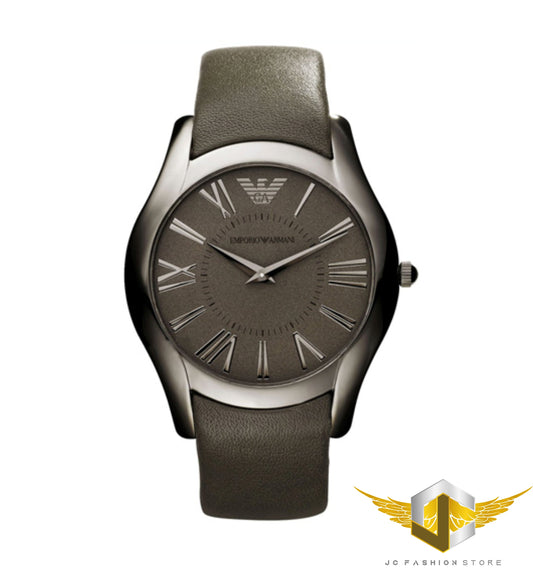 EMPORIO ARMANI MEN'S GREY ULTRA SLIM COLLECTION WATCH AR2057