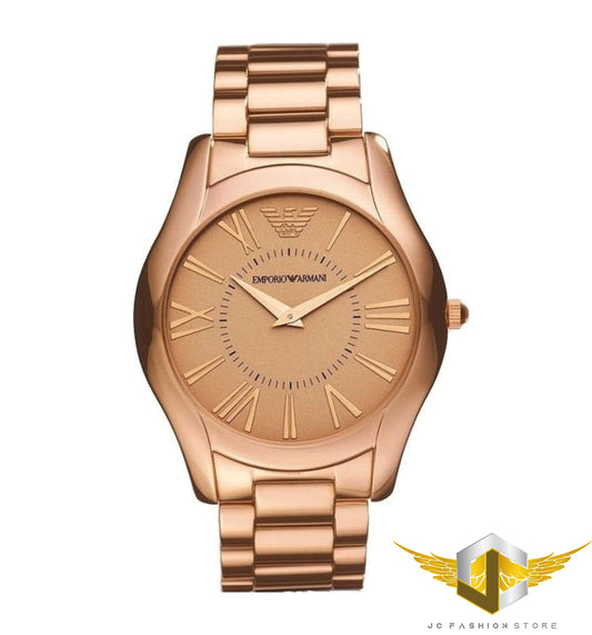 EMPORIO ARMANI MEN'S ROSE GOLD ULTRA SLIM COLLECTION WATCH AR2061