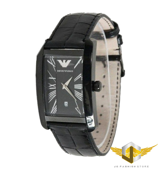EMPORIO ARMANI MEN'S BLACK IN BLACK EDITION WATCH AR9031