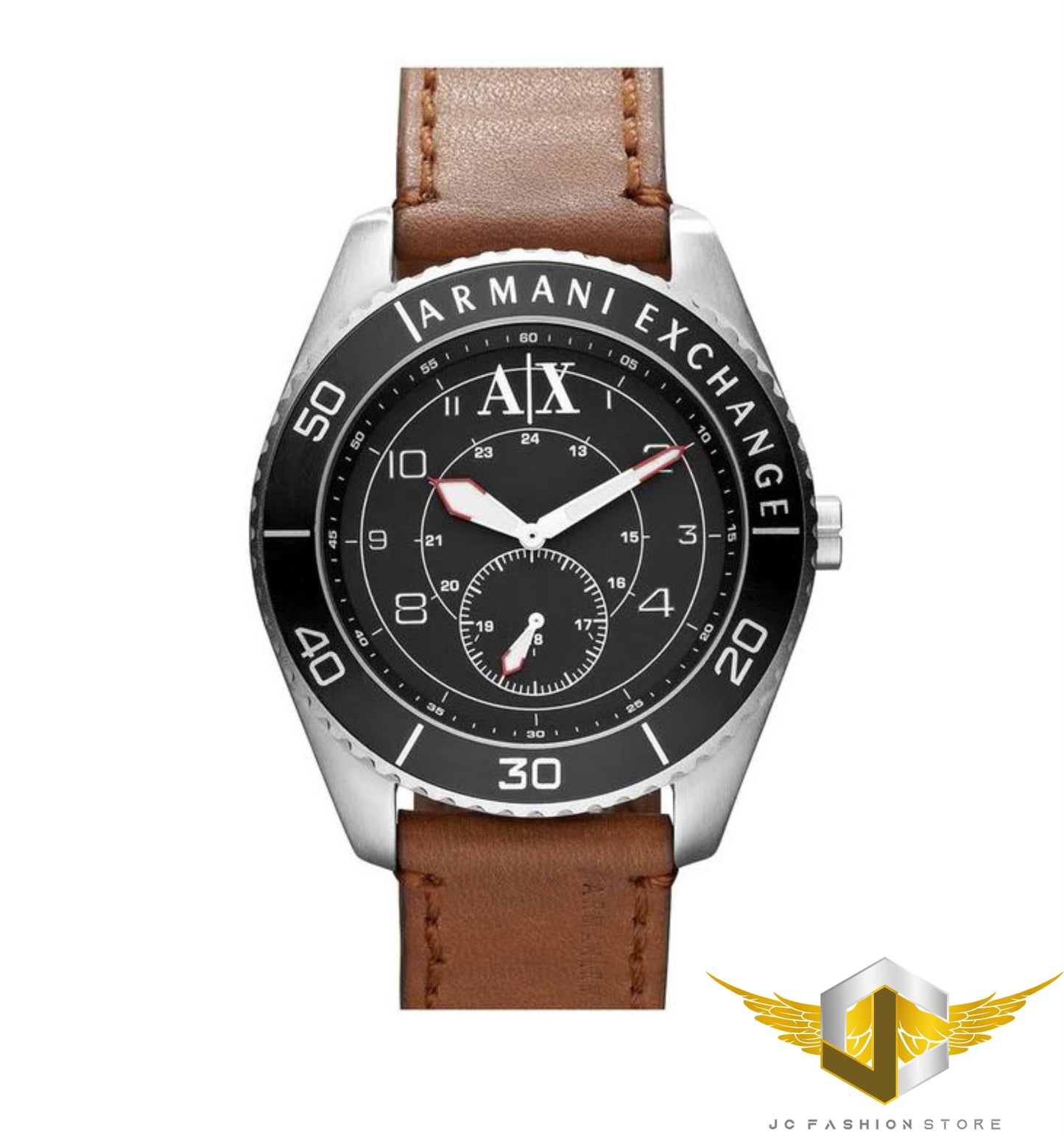 ARMANI EXCHANGE MEN'S LUXURY COLLECTION DRESS LEATHER WATCH AX1261