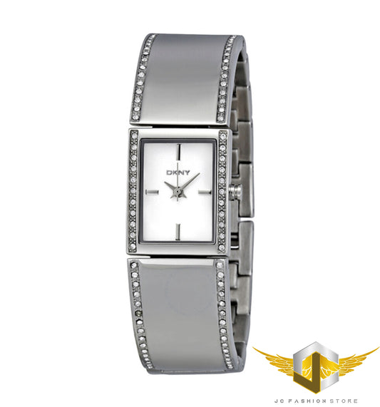 DKNY SILVER DREAM CRYSTALS LADIES LUXURY DRESS WATCH NY8241