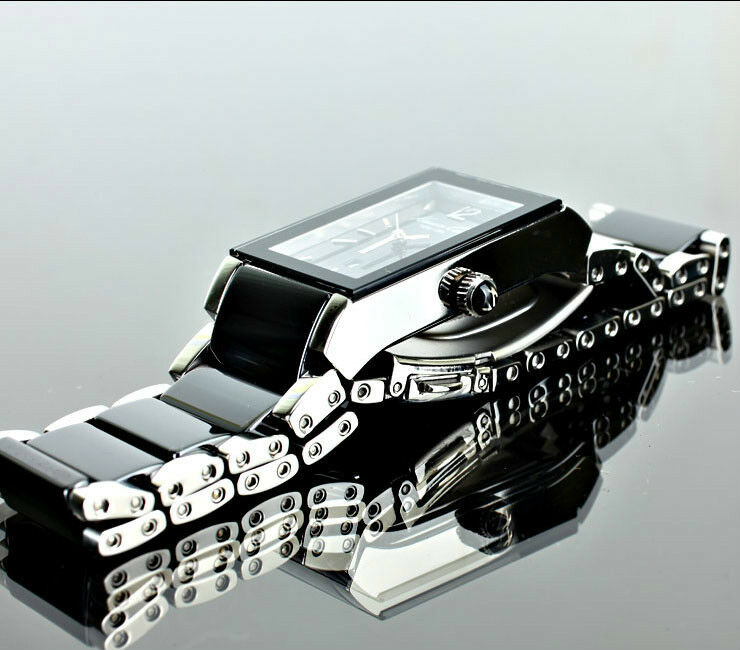 KENNETH COLE LADIE'S 2 TONES BLACK CERAMIC WATCH KC4740