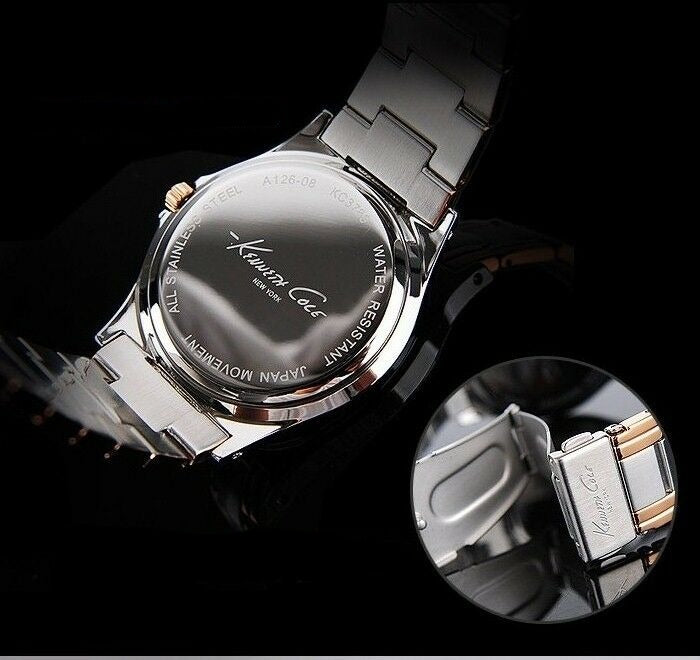 KENNETH COLE MEN'S POWER LUXURY ROSE GOLD FUTURE WATCH KC3789